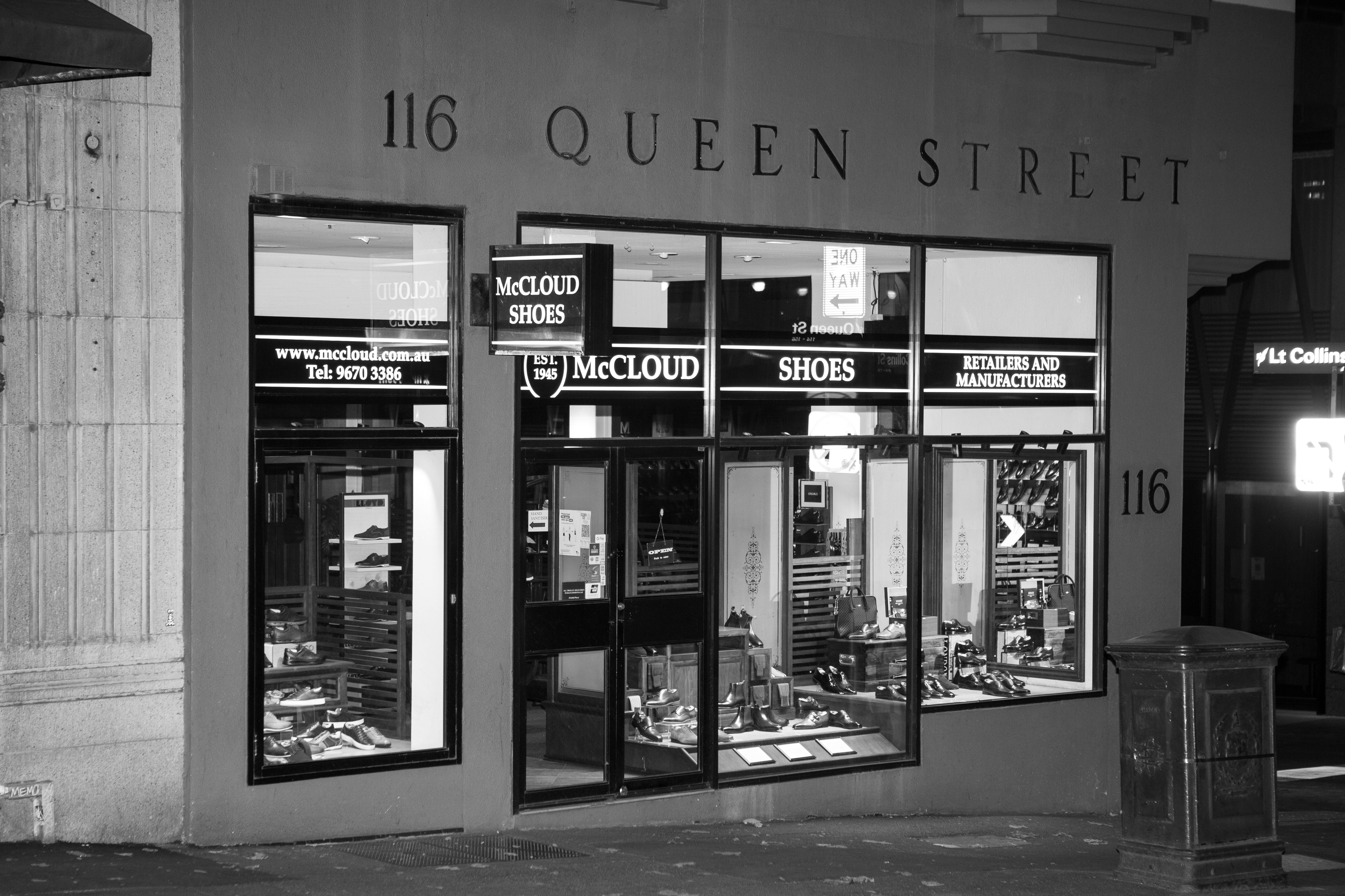 Shoe repair queen street sale