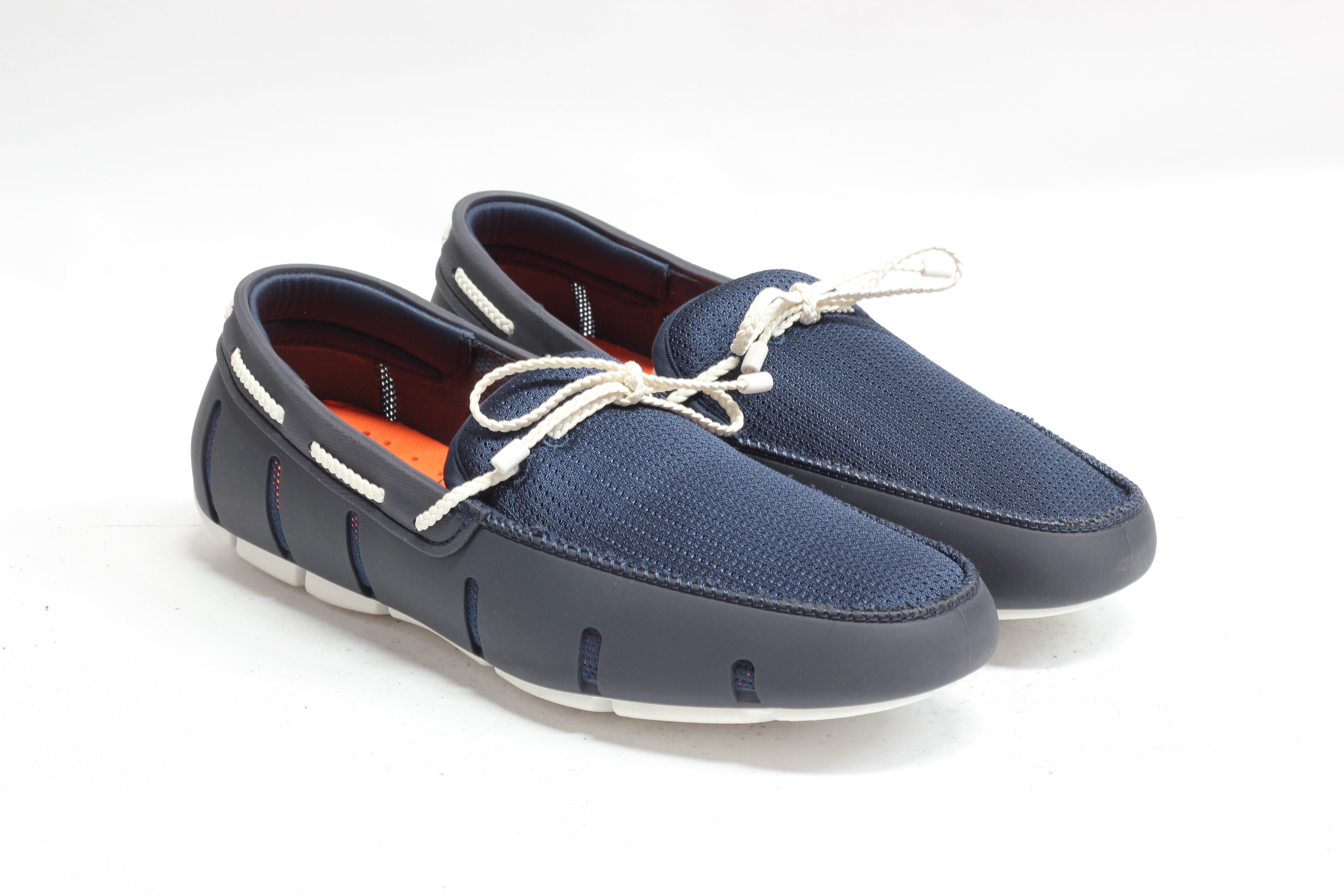 Swims braided lace hot sale loafer navy