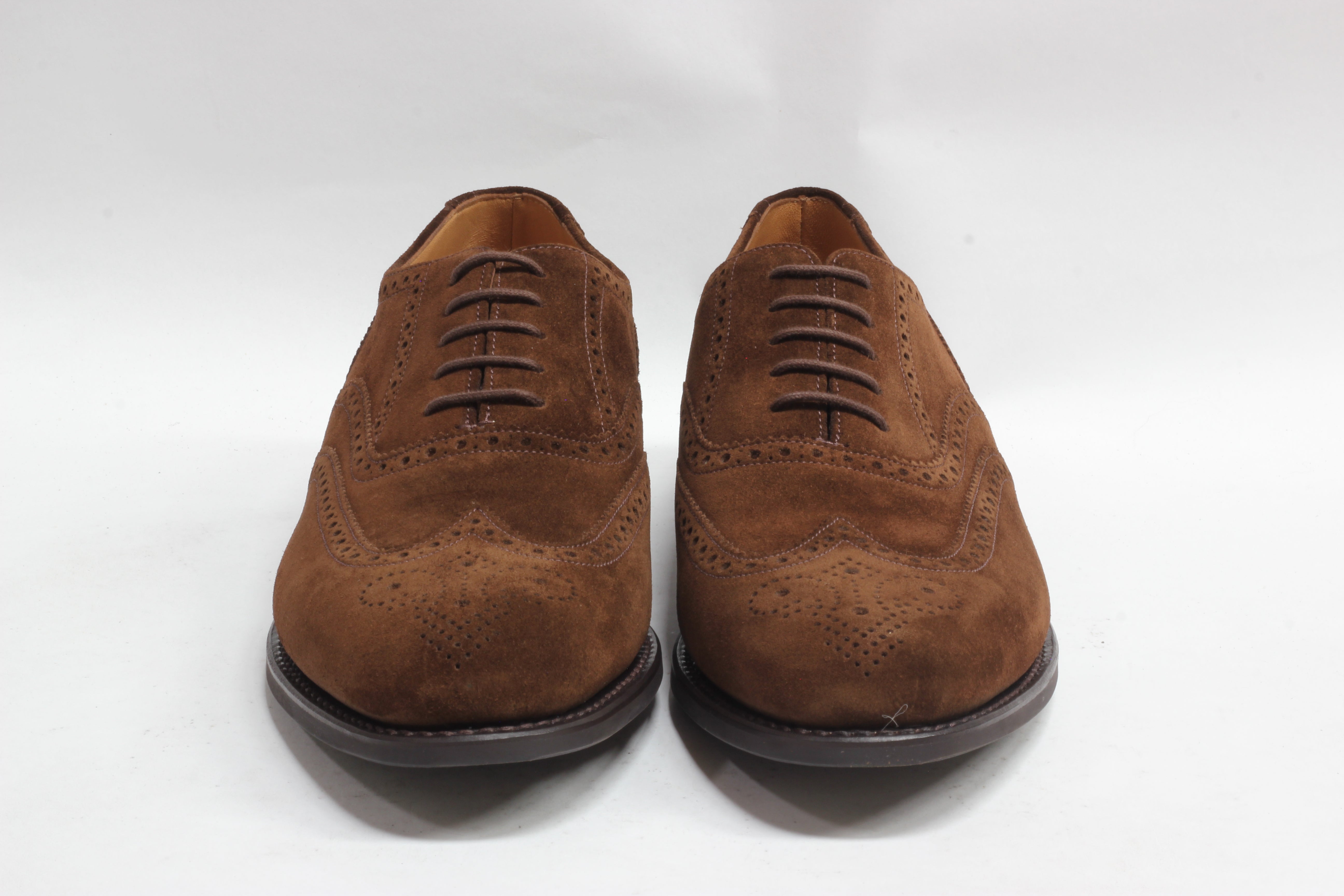 Loake best sale suede brogues