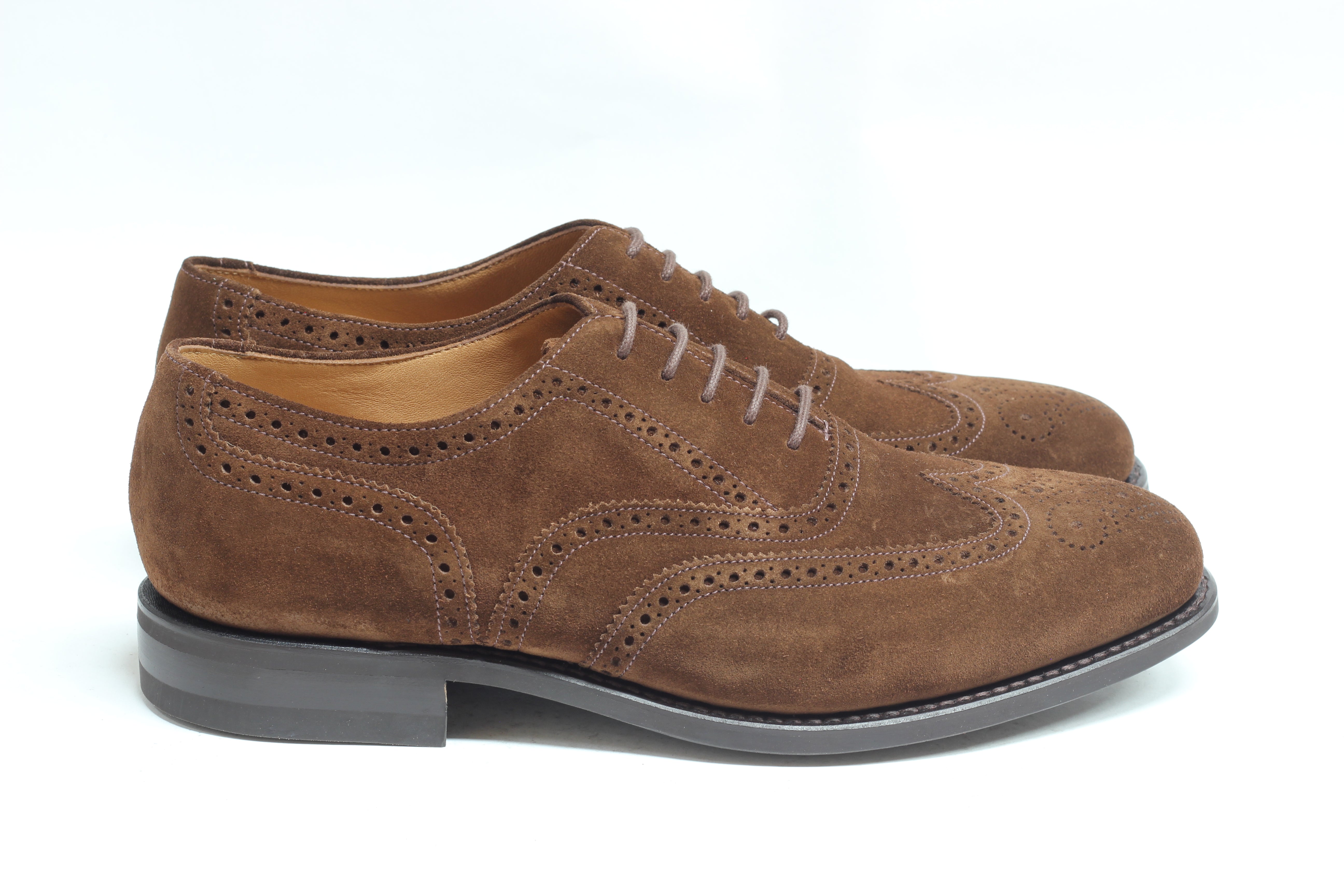 Loake deals suede brogue